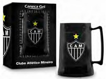 Caneca Gel 300ml Times Atlético MG